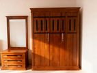 3 Door Teak Bedroom Set -Li 60