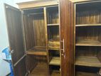 3 Door Teak Wardrobe