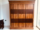 3 Door Teak Wardrobe -Li 09