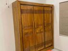 3 Door Teak Wardrobe - Li 90