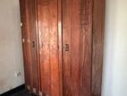 3 Door Teak Wood Wardrobe