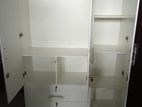 3 Door White Cupboard (K-25)