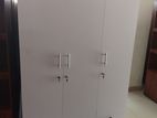 3 door white cupboard (K-26)