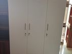 3 Door White Cupboard (K-36)