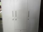 3 door white cupboard (K-4)