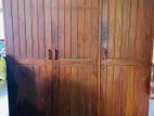 3-Door Wooden Wardrobe