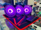 3 Fans RGB with Remote