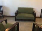 Sofa set with furniture