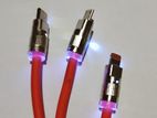 3 in 1 Charging Cable