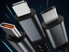 3 in 1 Fast Charging Cable - High Quality Flexible Charger