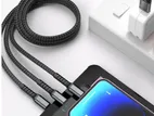 3 in 1 Fast Charging Cable - High Quality Flexible