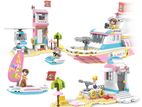 3 In 1 Holiday Cruise Ship Building Block - A9-038
