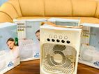 3 in 1 Portable Air Cooler Humidifier Mini Fan with Night Light 600ml