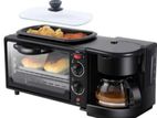 3 in1 Breakfast Maker With Coffee Machine
