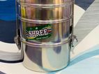 3 Layer (4x3) Steel Tiffin Carrier