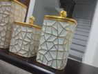 Airtight Gold Jar