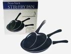 3 Pcs Non Stick Stir Fry Pan Set (P04567)