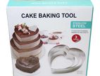 3-Piece Cake Mould Set