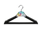 3-Piece Hanger Set Black/White