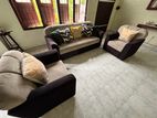 3 Piece Sofa Set With Cushions and Covers