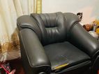 Leather Sofa Set