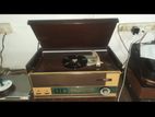 3 speed Records player with Valve Radio amplifier and speaker