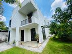 3 Storied Modern House Overlooking Highway at Horahena, Kottawa