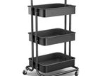 3 Tier Mesh Utility Cart