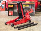 3 Ton Low Profile Double Piston Hydraulic Trolley Jack Car 75 - 500MM