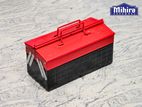 3 tray steel tool box 35cm empty