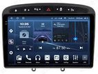308 / 408 Peugeot android car dvd audio setup with panel