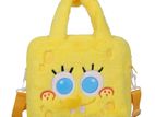 30cm Plush Toys Sponge Bob Bag