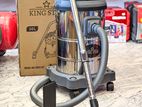 30L 1200 Watts vacuum cleaner machine wet / dry with blower King Star