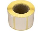 30mm x 15mm Direct Thermal 1ups 1000 Pcs Barcode Roll