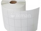 30mm x 20mm Thermal Transfer 3ups 6000 Pcs Barcode Roll