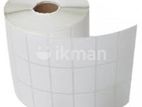 30mm x 20mm Thermal Transfer 3ups 6000 Pcs Label Roll