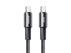 30W Aluminum Alloy Braided Fast Phone & Macbook Charging Data Cable