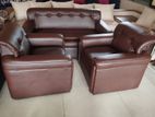 3+1+1 Impana new sofa Leather Two Tone - ROMY