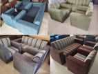 3+1+1 New Fabrics Box Sofa Two Tone Set