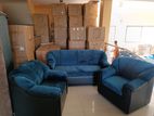 3+1+1 New L Sofa Corner set Leather -016MM