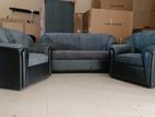 3+1+1 New L Sofa Corner set Leather -017MM