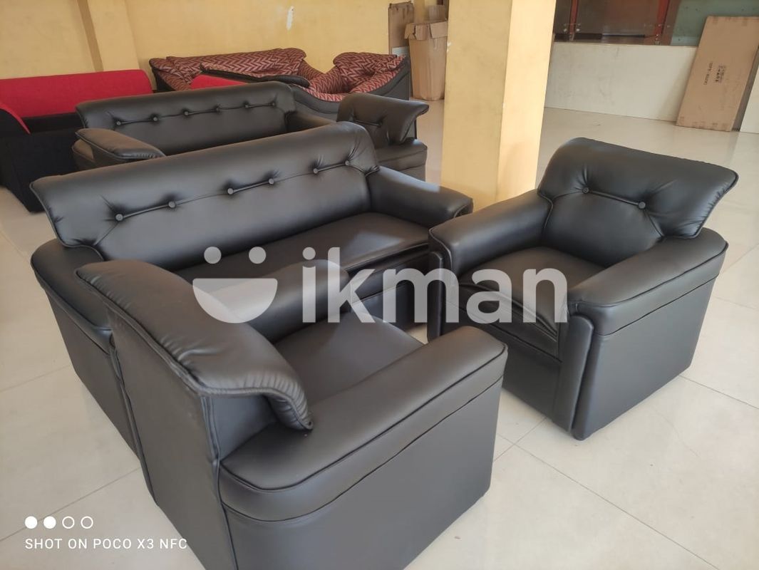 3 1 New Leather Sofa Set Id6091 For