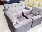 3+1+1 New Sofa fabric Two Tone - ROMY 70