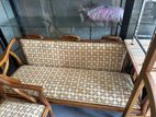 3+1+1 teak sofa set