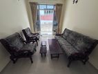 3+1+1 Wooden Sofa Set with Coffee Table