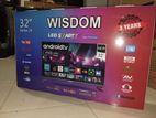 32" wisdom Smart Android Full HD LED Frameless TV