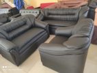 3+2+1 ID Two Tone New Leather Sofa Set -609B