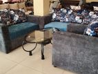 3+2+1 New L Sofa fabric Two Tone ROMY