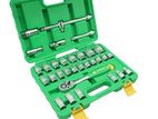 32pcs 1/2Dr Box Socket Set [8-32mm] Tekiro