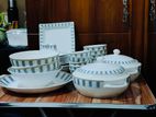 34 Pcs Ceramic Dinner Set